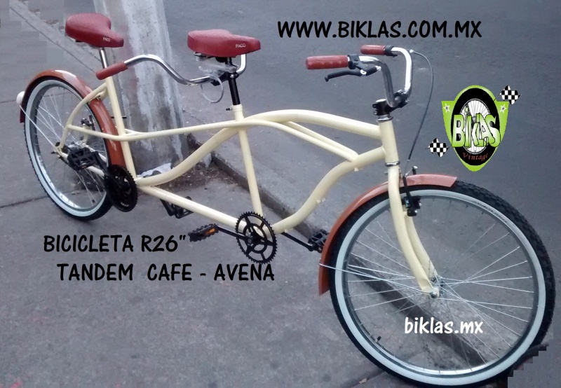 TANDEM BICIS DOBLES BIKLAS MX BICICLETAS BIKLAS MEXICO TALLER Y